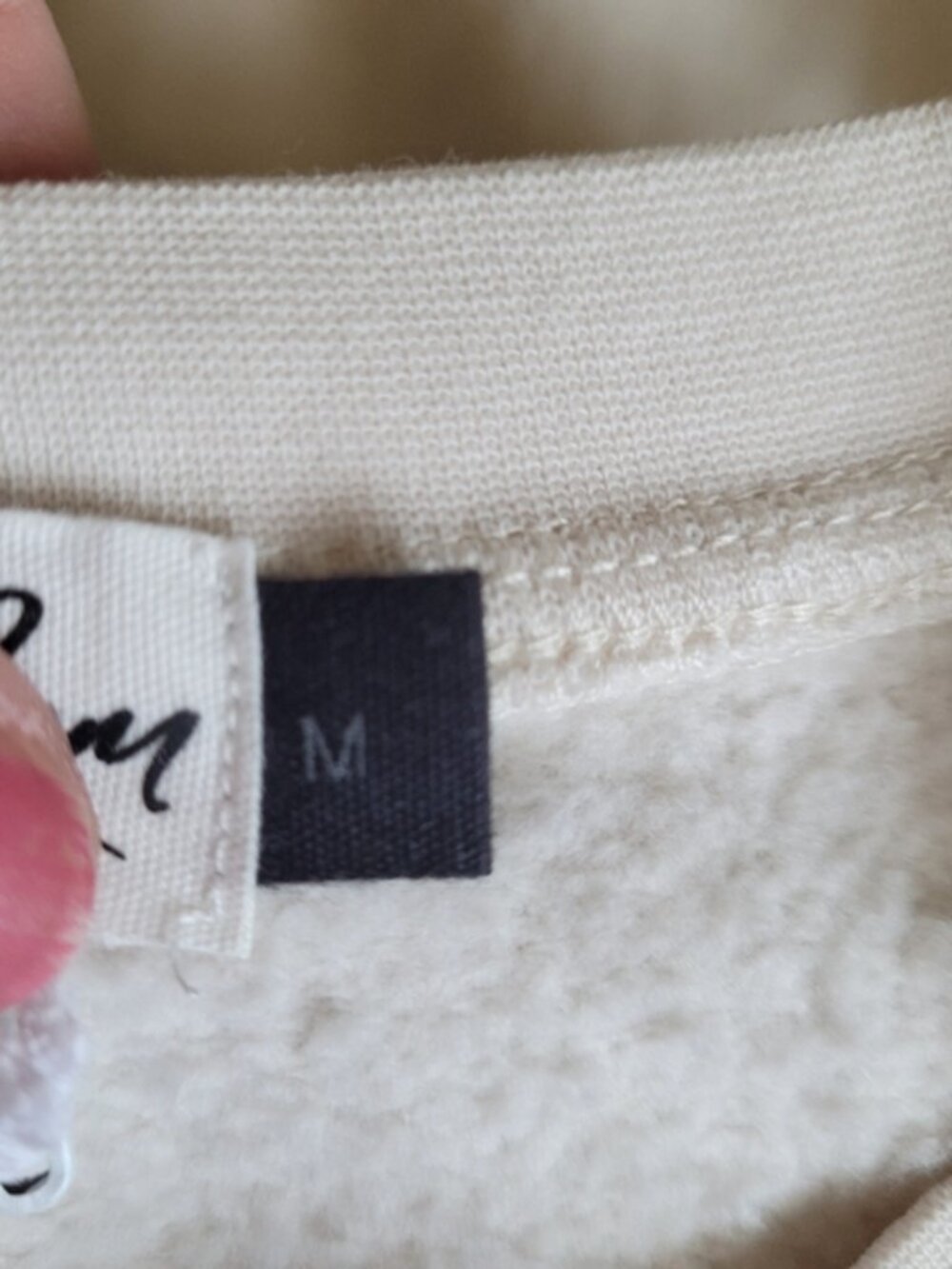 Anthropologie NWT The Laundry Room Sweatshirt Oversized size M - Picture 5 of 7